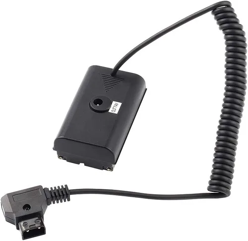 Cable adaptador de corriente extensible para conector D-tap a batería ficticia NP-F NP-F550/570/750/770 NP-F960 NP-F970 para alimentar el monitor de