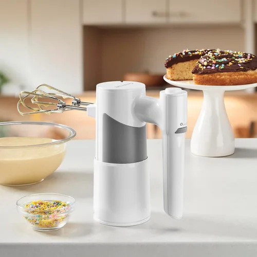 Miniatura 2 de Cuisinart Batidora de mano de 5 velocidades con estuche de almacenamiento, blanco, HM-150S Estuche de almacenamiento