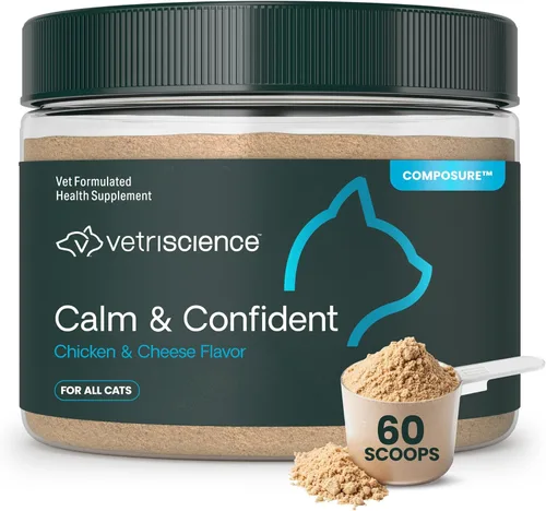 Miniatura 13 de VetriScience Composure, fórmula calmante para gatos, 30 masticables del tamaño de un bocado