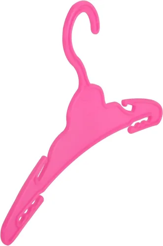Miniatura 6 de MSYO 20 ganchos de muñeca para ropa de 18 pulgadas, accesorios resistentes para colgar muñecas, funcionan muy bien con varilla de menos de 1/2