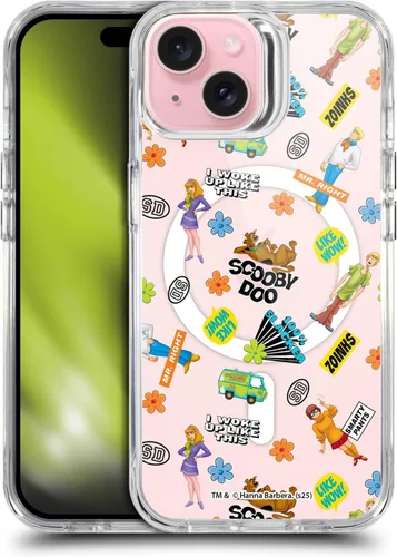 Miniatura 119 de Head Case Designs Funda con licencia oficial de Scooby-Doo Capture Character Art a prueba de golpes [protección de grado militar] compatible