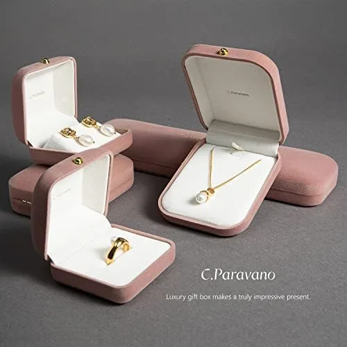 Miniatura 5 de C.Paravano Aretes de aro de oro de 18 quilates y plata esterlina para mujer