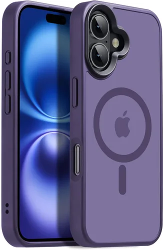 Miniatura 45 de Funda para iPhone 17 Pro Max con protector de lente de cámara [protección de grado militar de 10 pies] compatible con MagSafe a prueba de golpes