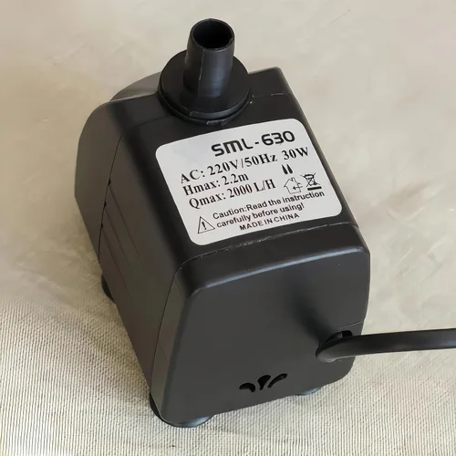 Miniatura 5 de Bomba de agua sumergible de 30 W, 550 GPH 7.2 pies de elevación para acuario, fuente de pecera, bomba de agua, fuente ultra silenciosa, bomba