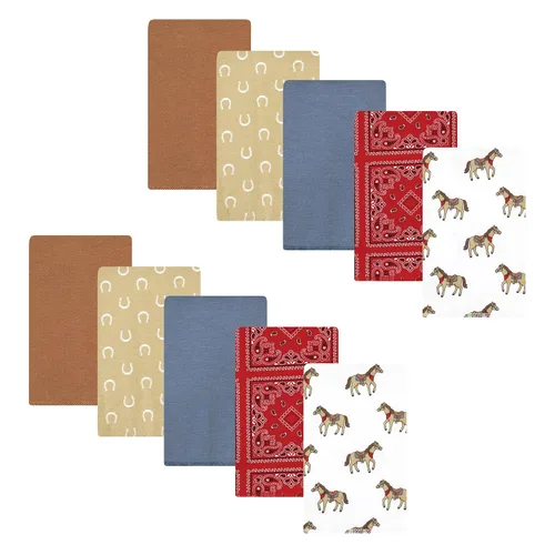 Miniatura 286 de Hudson Baby - Paños unisex de franela de algodón para bebé, Sirena, talla única