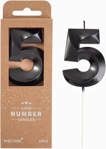 Miniatura 33 de PHD CAKE Velas de cumpleaños de 2 números de 7 cm de oro con diamantes, velas de número dorado, velas de número para pastel, celebración de fiesta