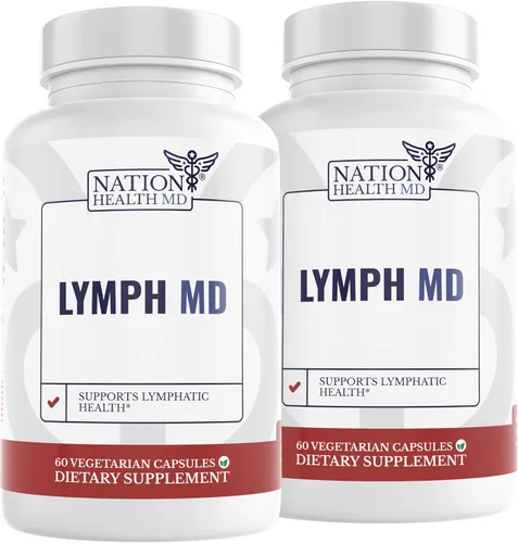 Miniatura 13 de Lymph MD - Suplemento de drenaje linfático - con bromelina, equinácea, raíz de bardana, diente de león, rutina, algas y más - Soporte del sistema