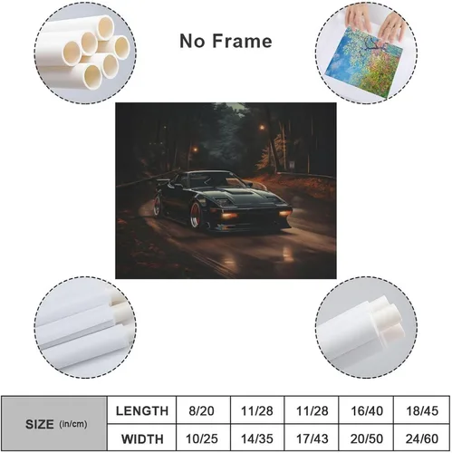 Miniatura 2 de SoLSa Pósteres estéticos retro de los años 90 Rx7 clásico Jdm para pared, decoración de habitación, pintura de pared, galería, decoración de pared