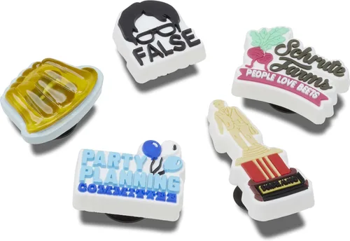 Miniatura 2 de Crocs Paquete de 5 dijes para zapatos de oficina Jibbitz
