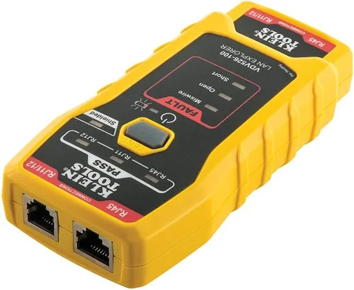 Miniatura 5 de Klein Tools Probador de cable LAN de red VDV526-100, probador de VDV, Explorador de LAN con control remoto