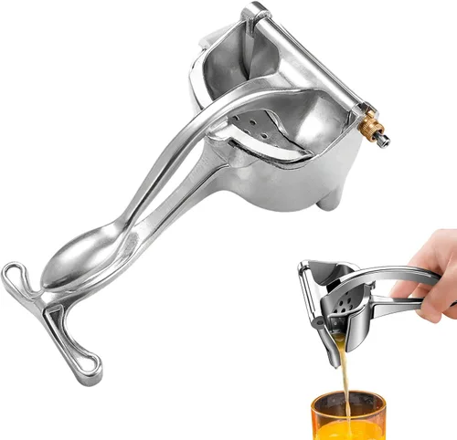 Miniatura 7 de Exprimidor manual de jugo, extractor de jugo de fruta fresca de aleación de aluminio 2026, exprimidor de mano, exprimidor de limón, prensa manual