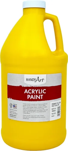 Miniatura 35 de Pintura acrílica para estudiantes, artesanías de 16 onzas. Plateado metálico