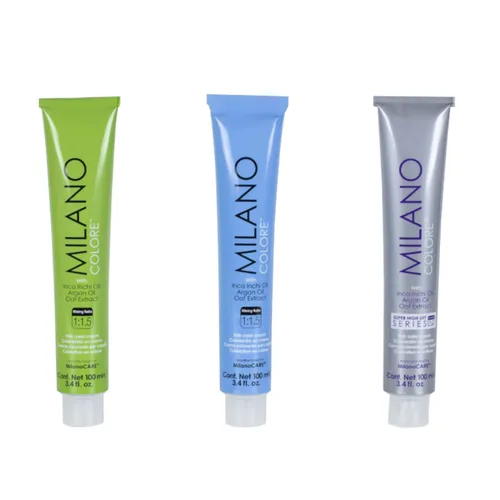 Miniatura 4 de Milano Colore - Tratamiento nutritivo para teñir el cabello - Tinte permanente para el cabello - Crema de color para el cabello