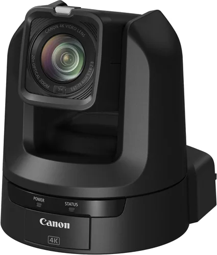 Miniatura 2 de Canon CR-N300 4K NDI PTZ Cámara con zoom óptico de 20x (negro satinado) Paquete de video UHD, NDI HX e transmisión IP, control suave