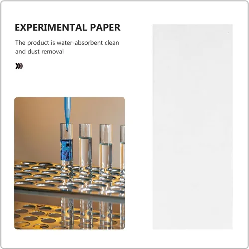 Miniatura 4 de TEHAUX 500 tiras de papel de cromatografía, separación de pigmentos nítidos de 3 x 1 pulgada para experimentos científicos, aula, laboratorio