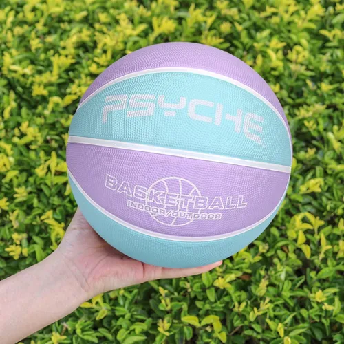 Miniatura 4 de Baloncesto para niños y jóvenes, tamaño 4/5 (25.5/27.5 pulgadas), baloncesto de goma de alta calidad para niños y niñas, juegos de piscina