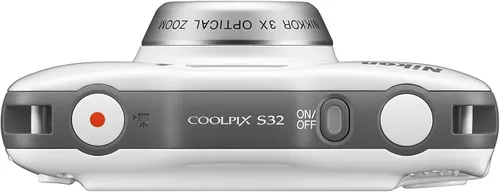 Miniatura 5 de Nikon COOLPIX S32 Cámara digital compacta a prueba de golpes impermeable - blanco
