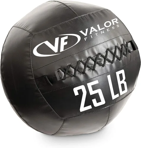 Miniatura 9 de Valor Fitness Wall Ball Pros - Balones medicinales - Fuerza y acondicionamiento - Equipo de ejercicio de entrenamiento cruzado - Opciones