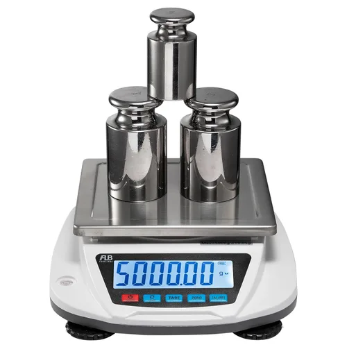 Miniatura 7 de Báscula analítica electrónica digital de laboratorio, escala de oro de joyería científica de precisión de 0.00 oz, balanza de carga superior, pesaje
