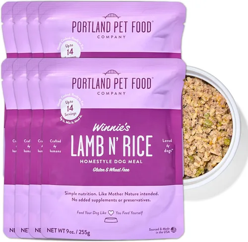 Miniatura 10 de Portland Pet Food Company Bolsas de comida fresca para perros, mezcla de grado humano y comidas húmedas para mascotas, cachorros y perros mayores