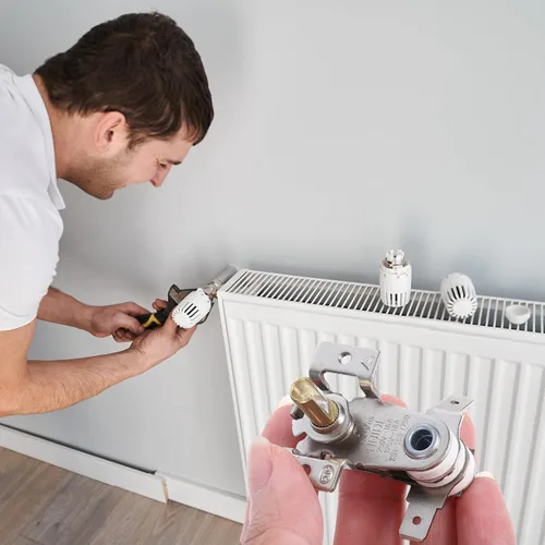 Miniatura 3 de OUNONA - Termostato de repuesto para radiador eléctrico compacto de 1.37 x 1.37 x 1.29 pulgadas, enchufe de control de temperatura, termostato