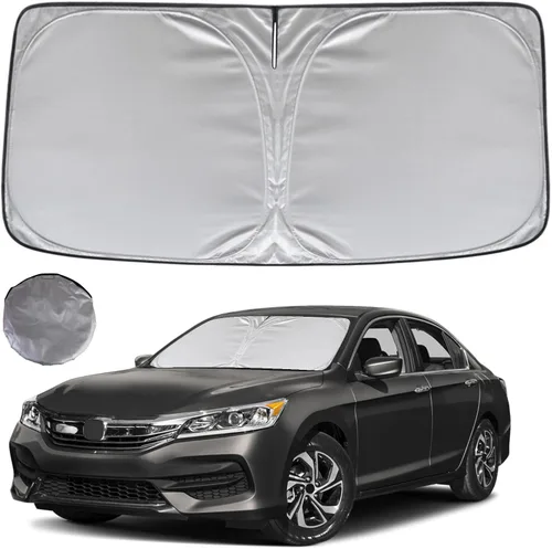 Miniatura 74 de KAYZT Parasol para parabrisas para Honda Civic 2022-2025 11.ª generación, parasol plegable para ventana delantera, accesorios de ajuste personalizado
