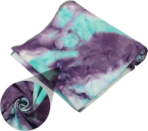 Miniatura 4 de Toallas de yoga, toalla de yoga antideslizante con textura de gofre antideslizante, manta de yoga de microfibra 100% absorbente, sin olor