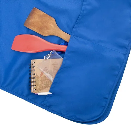 Miniatura 3 de TopTie Delantal de cocina unisex con estampado personalizado, uniforme de trabajo con 2 bolsillos