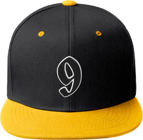 Miniatura 499 de Daxton Gorra clásica con visera de billete plano con letras del alfabeto inglés antiguo de la A a la Z