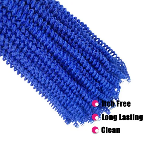 Miniatura 5 de Cabello Passion Twist de 18 pulgadas, 1 paquete de cabello Passion Twist de ganchillo, cabello de ganchillo Water Wave (18 pulgadas (paquete de 1)