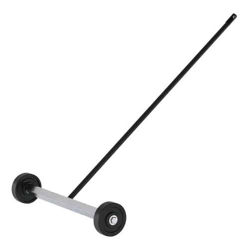 Miniatura 9 de Master Magnetics Barredora magnética con ruedas – Barredora magnética con mango ajustable – Potente herramienta magnética para uso en césped