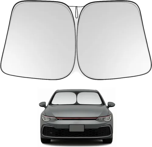 Miniatura 294 de Proadsy Parasol para parabrisas actualizado 2025, ajuste personalizado Dodge RAM 1500 2Dr 2019-2024 2025, 4 capas, plegable, protector de parasol