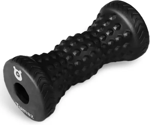 Tumaz Rodillo de Pie, Rodillo de Masaje de Pies Ergonómico para Dolor de Arco, Puntos de Activación y Tejido Profundo, Portátil - Herramienta de
