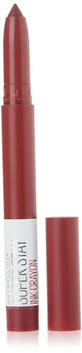 Miniatura 17 de Maybelline Super Stay Ink Crayon lápiz labial, lápiz labial mate con punta de precisión con sacapuntas integrado, larga duración de hasta 8 horas