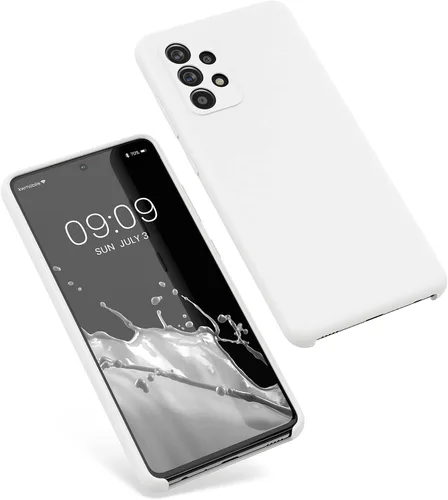 Miniatura 260 de kwmobile Funda Compatible con Samsung Galaxy A14 5G - Funda de teléfono de TPU y silicona con acabado suave - Verde Lima