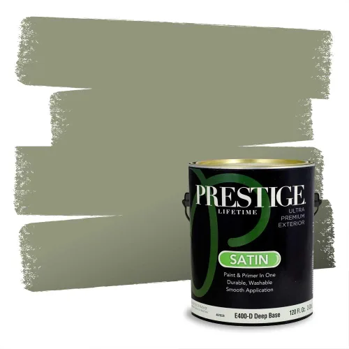 Miniatura 1773 de Prestige Paints - pintura de exterior y pintura de imprimación en una, E100-T-6006-10AVP