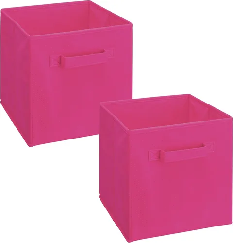 Miniatura 5 de Cajón de tela cúbico ClosetMaid 11469, morado, empaque de 2, Negro, 2