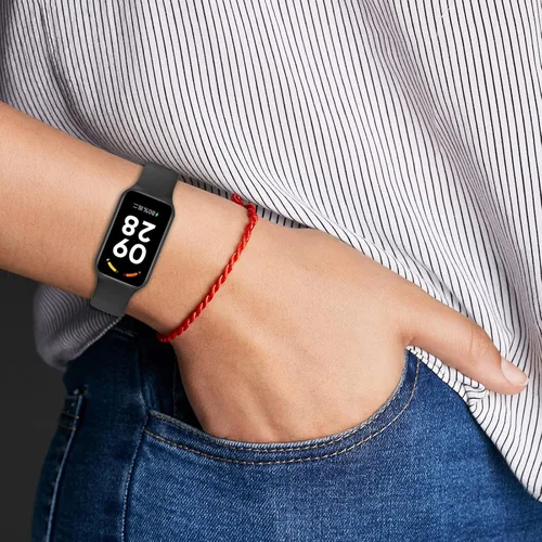 Miniatura 4 de FitTurn Correa de reloj inteligente [6 unidades] – Compatible con Xiaomi Mi Redmi Smart Band 2 Fitness Tracker (reloj no incluido) Correa de muñeca