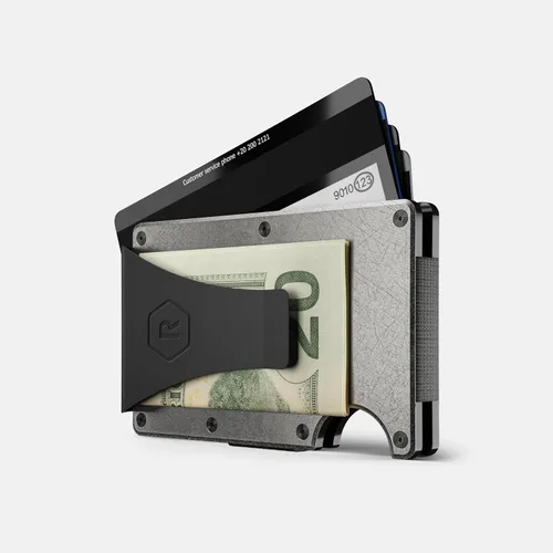 Miniatura 31 de Ridge - Cartera para hombre – Cartera compacta minimalista delgada y portatarjetas, billetera con bolsillo frontal protegido RFID para hombres
