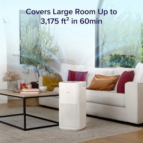 Miniatura 3 de LEVOIT Purificadores de aire para habitaciones grandes del hogar, cubren hasta 3175 pies cuadrados, filtro de repuesto LV-H132, prefiltro de nailon