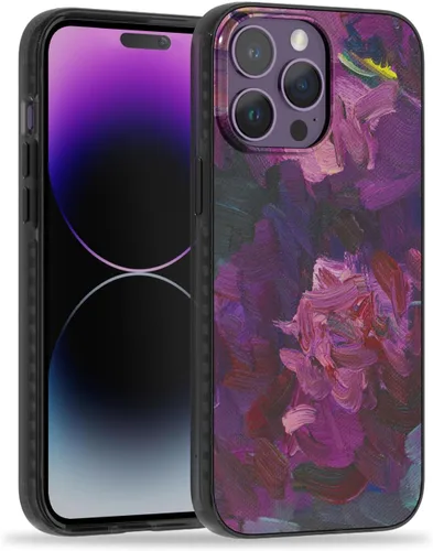 Miniatura 29 de SCORPIFY Funda para iPhone 15 Pro Max [Compatible con MagSafe] con Diseño de Estampado de Leopardo Guepardo Negro Mate, Linda Funda Magnética
