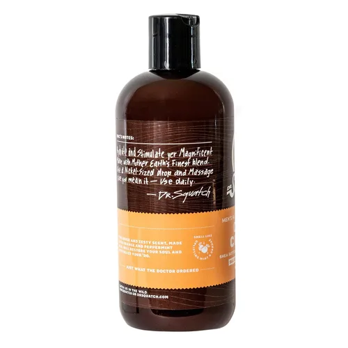 Miniatura 4 de Dr. Squatch Cool Citrus Acondicionador para hombres, para uso diario, estimula, hidrata, calma el cuero cabelludo, de origen natural, con menta