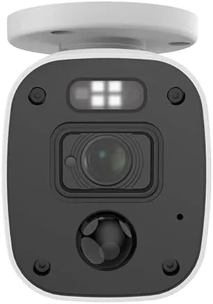 Miniatura 5 de Swann Cámara de bala de luz intermitente DVR complementaria con proyector de sensor, video de 1080P, diseño interior o exterior, visión nocturna a