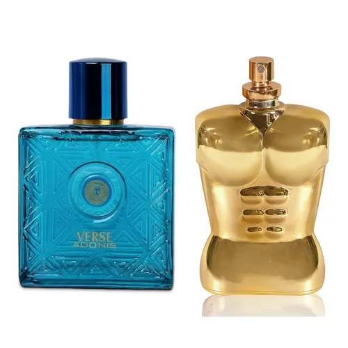 Miniatura 34 de AFLUXE Verse Adonis & Valentine Milano Combo Colonia para hombre, 3.4 onzas líquidas, perfume refrescante combinación de aromas amaderados florales