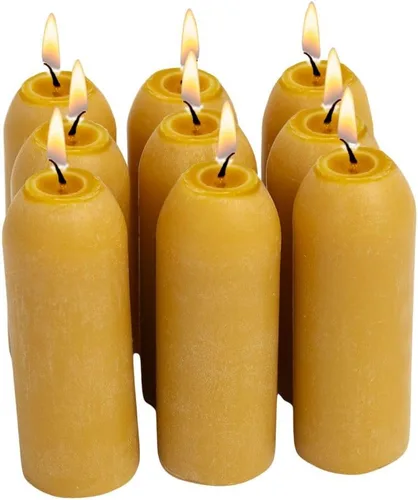 Miniatura 2 de UCO Velas de cera de abeja natural de 12 horas de larga duración para linternas de vela UCO y preparación de emergencia, fabricadas en Estados Unidos