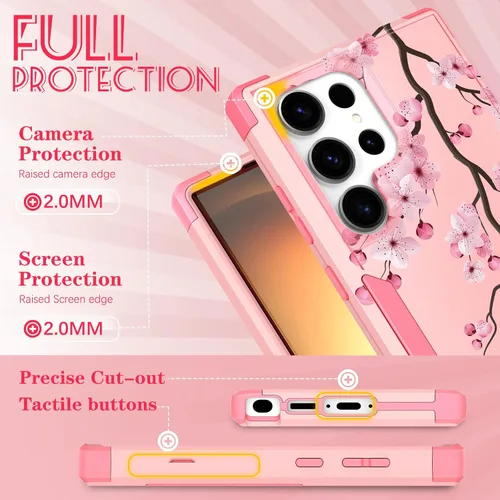 Miniatura 5 de para Samsung Galaxy S22 Ultra Funda - Funda de teléfono linda para mujeres y chicas Diseño único y estético genial Flor Kawaii resistente de alta