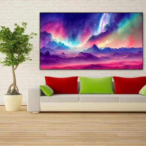 Miniatura 3 de ijbnhd Aurora - Pintura de diamantes grandes, kits de arte de diamantes grandes para adultos, pintura de diamante grande redondo de taladro