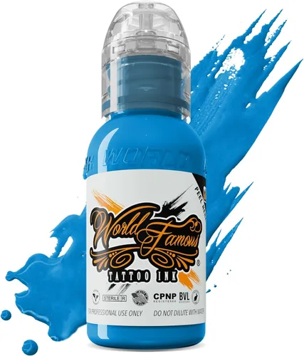 Miniatura 28 de World Famous - Tinta negra opaca para tatuaje, ultra fina, de larga duración para forro, sombreado y maquillaje permanente, suministros de tatuaje