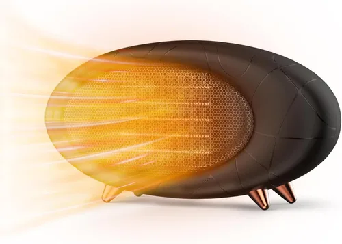 Calentador de escritorio, calentador de escritorio pequeño de 600 W de eficiencia energética para uso en interiores, calentador de espacio de