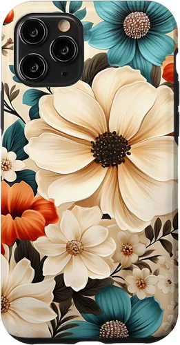 Miniatura 10 de Funda para iPhone 13 Pro Mixed Flower Bouquet Floral Pattern Wildflowers